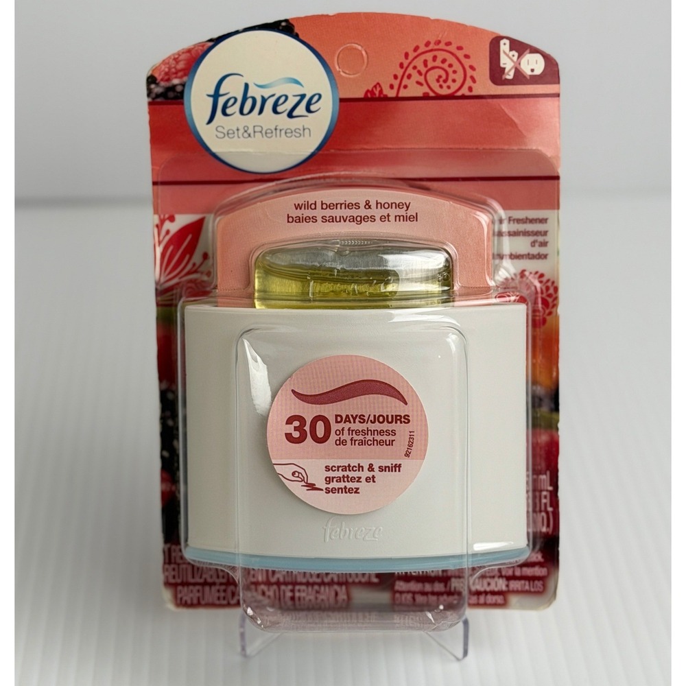 Febreze Set & Refresh Wild Berries & Honey Air Freshener 5.5mL Non-Electric